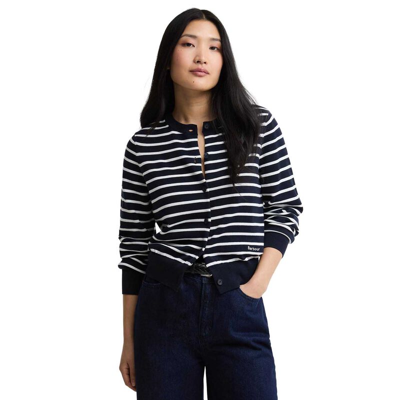 Barbour Baiton Striped Cardigan image number 0
